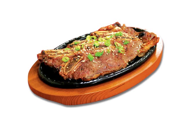 LA Beef Short Ribs 铁板牛仔骨(with rice)